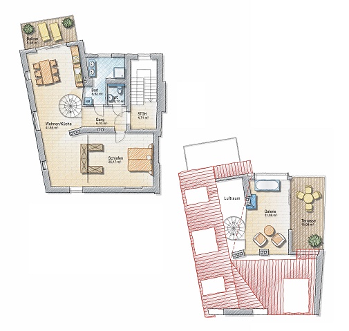 Penthouse in Kufstein