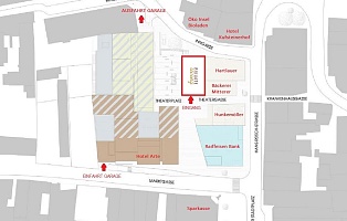 Map of the area - Private Living Kufstein